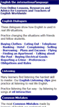 Mobile Screenshot of english-the-international-language.com